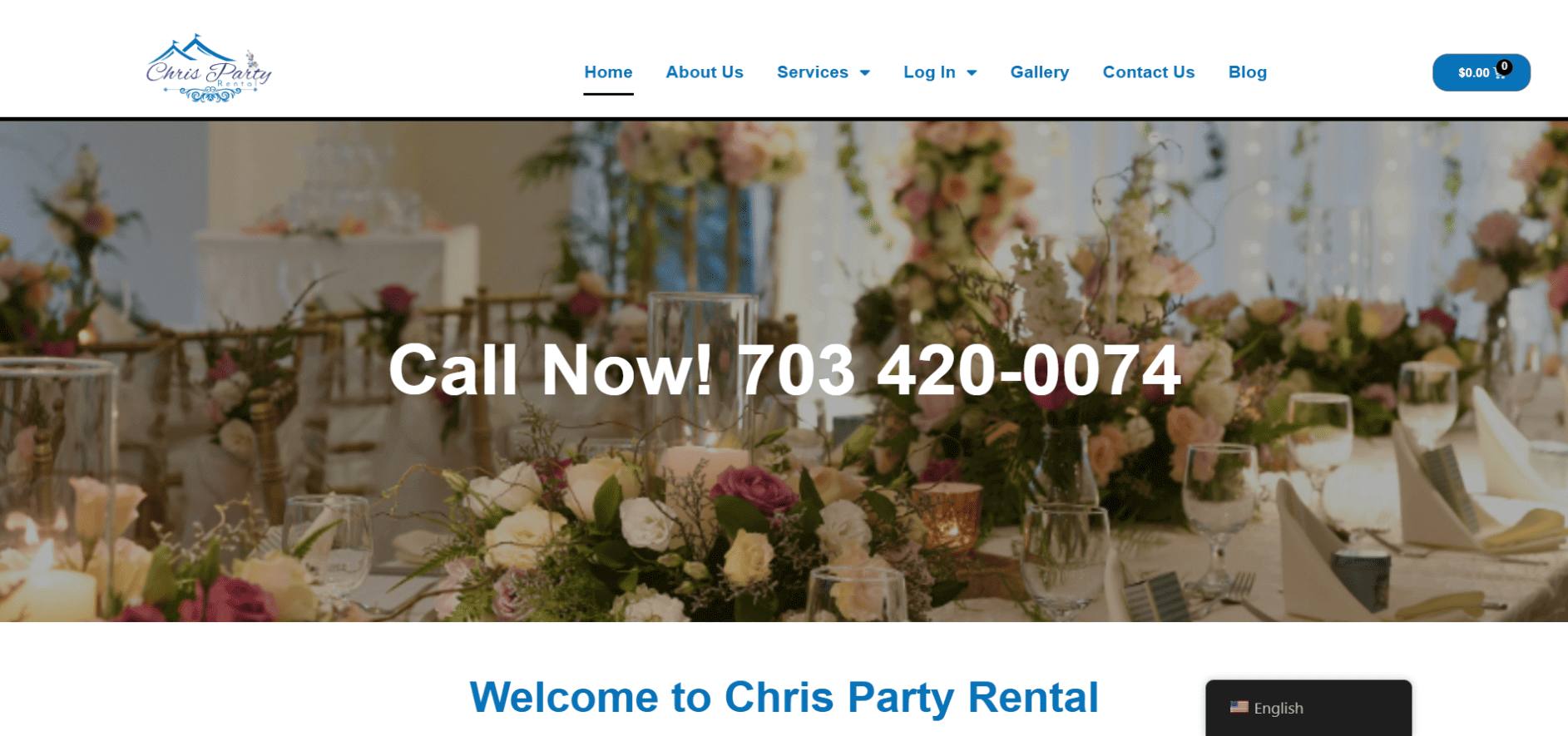 CHRIS PARTY RENTAL