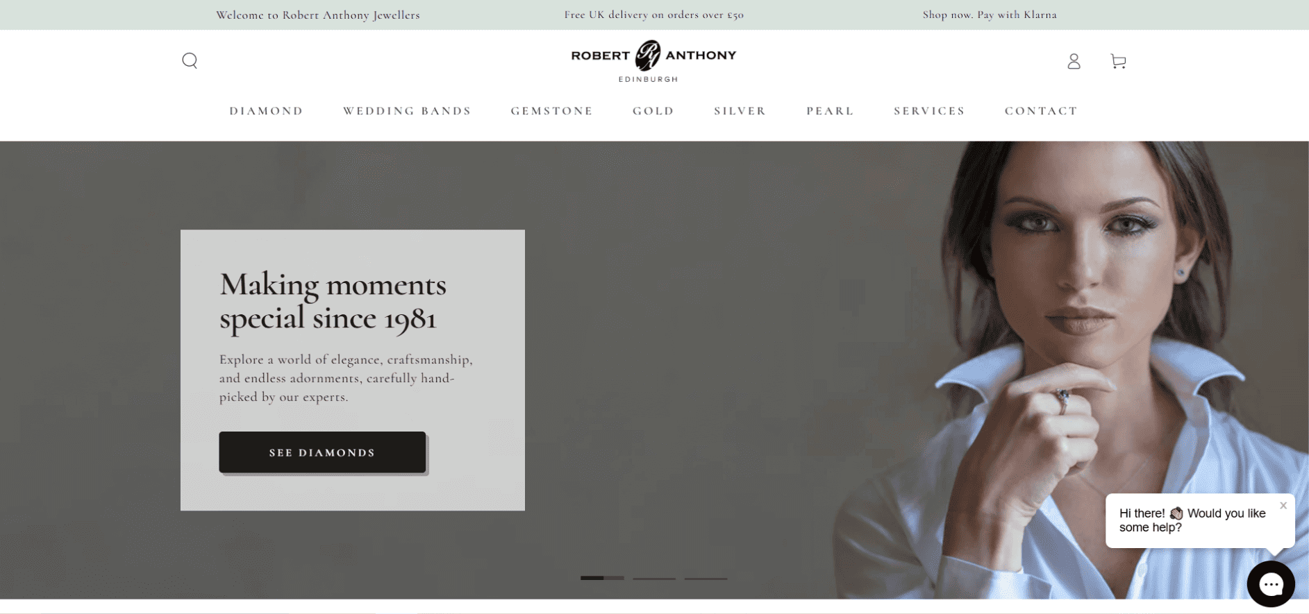 ROBERT ANTHONY JEWELLERS